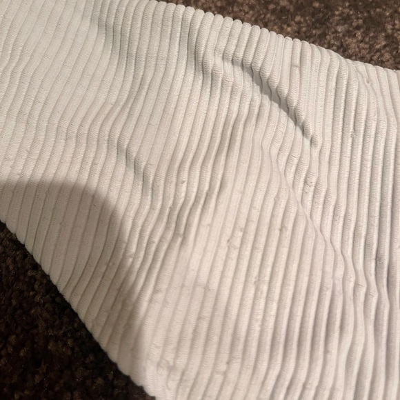 White Ribbed Bikini Set - Picture 5 of 5